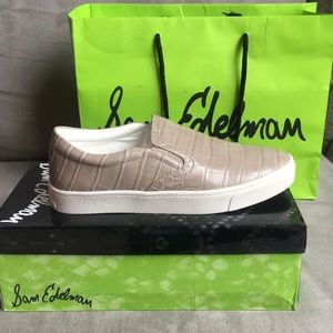 Brand New Sam Edelman Slip On Sneakers 7.5
